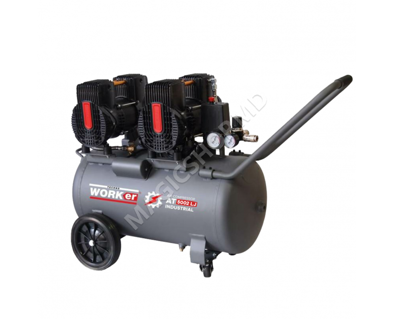 Промышленный воздушный компрессор TechnoWorker AT 5002LJ